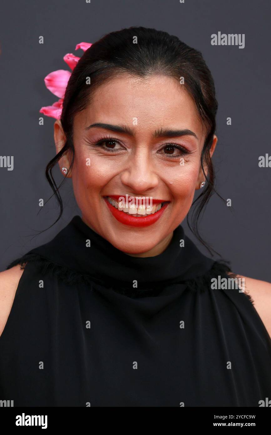 Adriana Paz assiste au Gala "Emilia Perez" pendant le 68ème Festival du film de Londres BFI au Royal Festival Hall de Londres. Banque D'Images