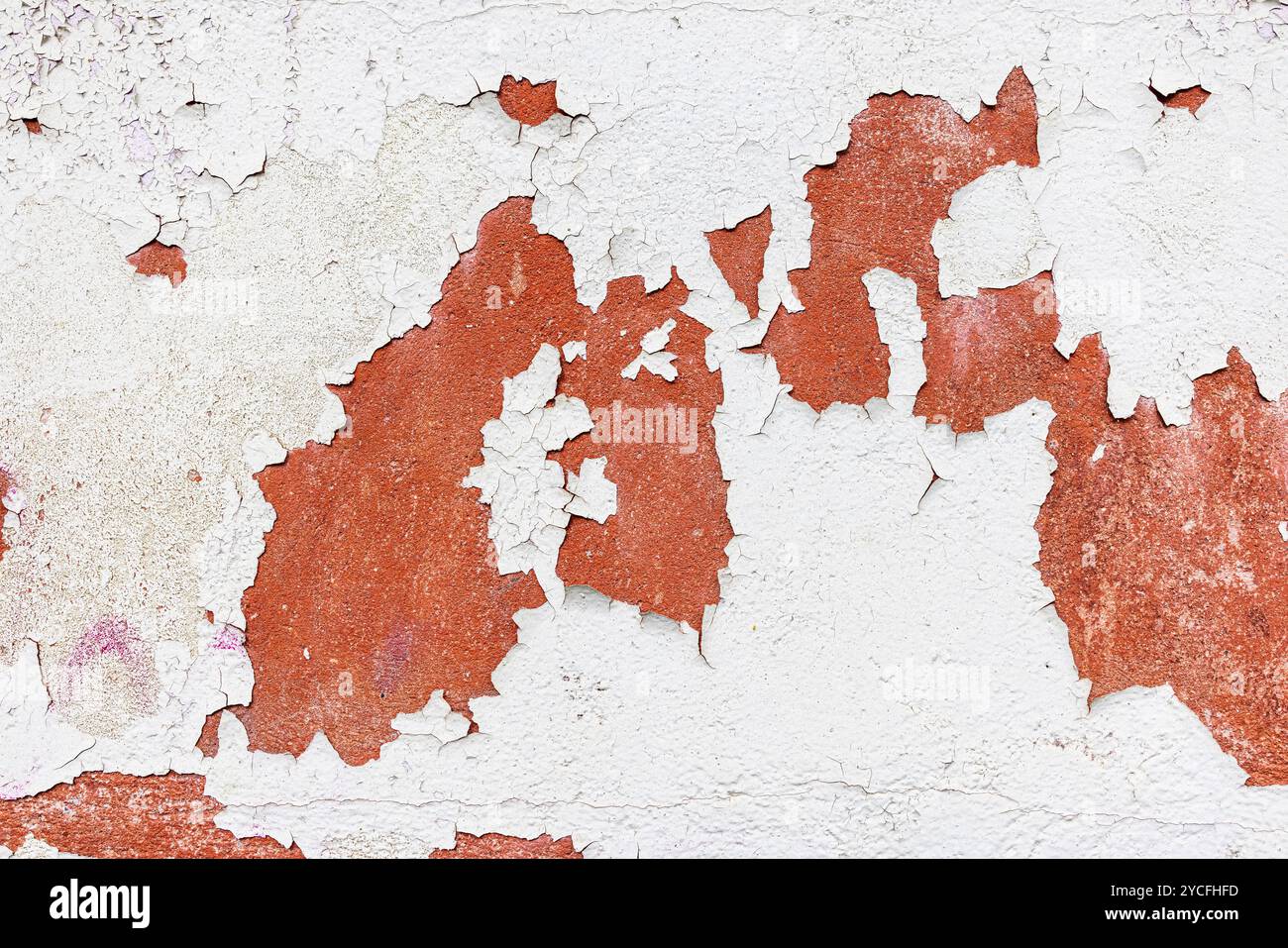 façade délabrée d'un bâtiment, ancienne, cassée, fond, texture Banque D'Images