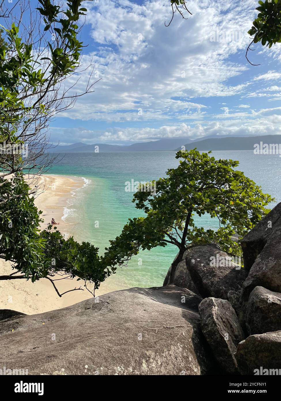 Island Paradise à Cairns - Image de stock capturée avec un smartphone