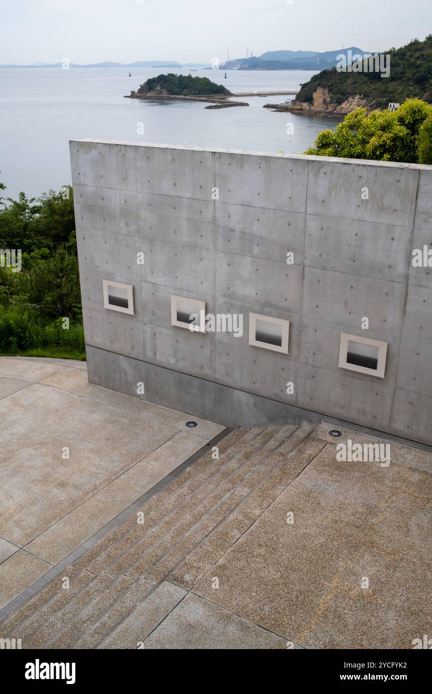 Musée d'art Benesse sur l'île de Naoshima au Japon Banque D'Images
