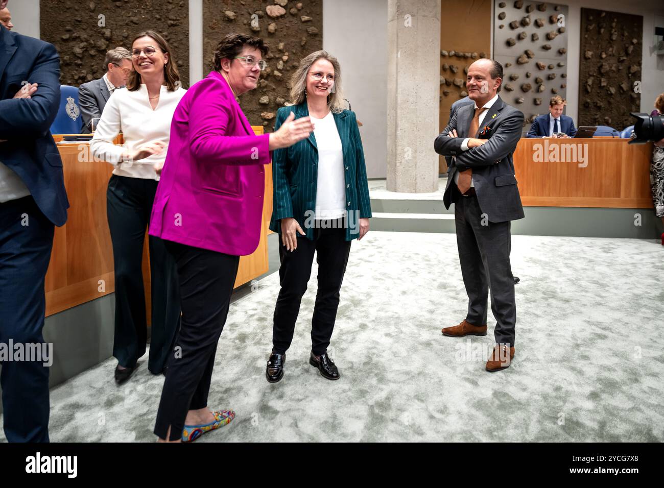 LA HAYE - Fleur Agema, ministre de la santé, du bien-être et des Sports, lors de l'adoption des états budgétaires du ministère de la santé, du bien-être et des Sports. ANP LINA SELG pays-bas Out - belgique Out Banque D'Images