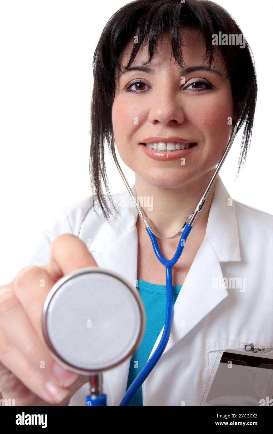 Examen médical Banque D'Images