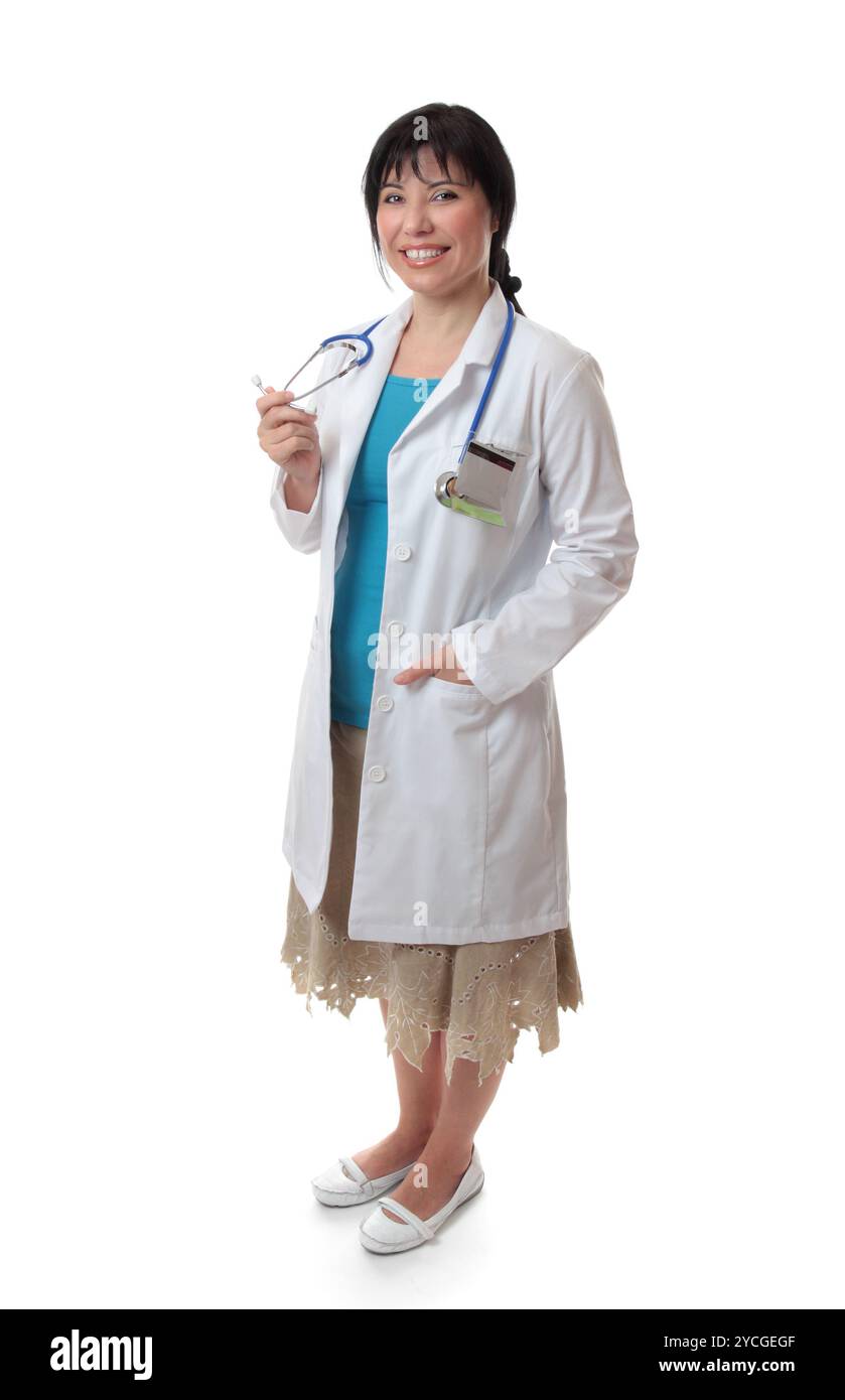 Friendly Female Doctor Banque D'Images