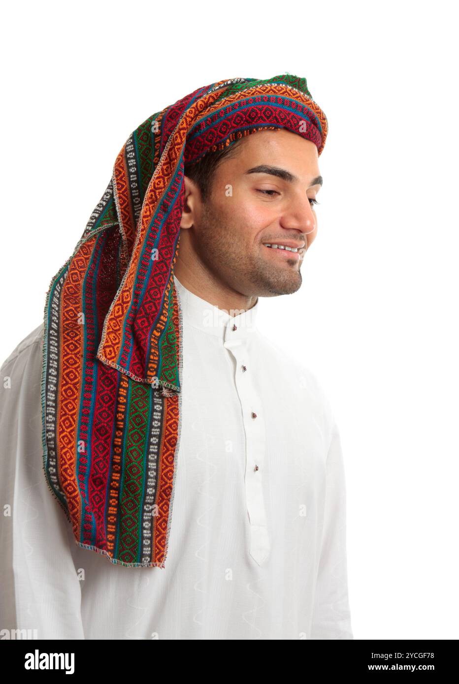 Jeune homme arabe Banque D'Images