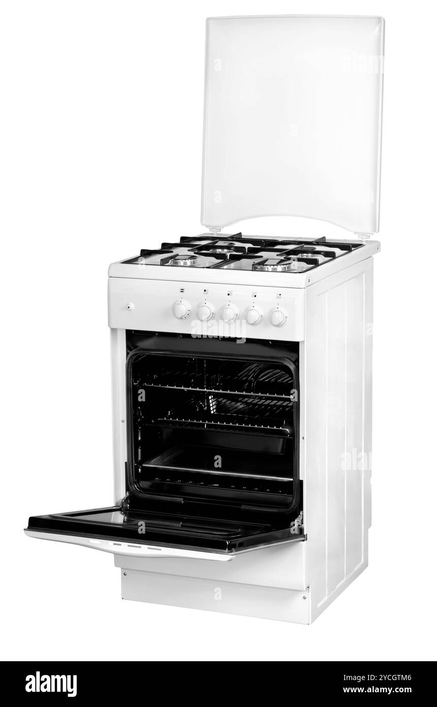 Cuisinière à gaz Banque D'Images