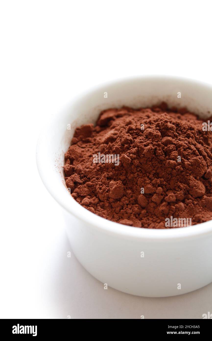 Cacao en poudre Banque D'Images