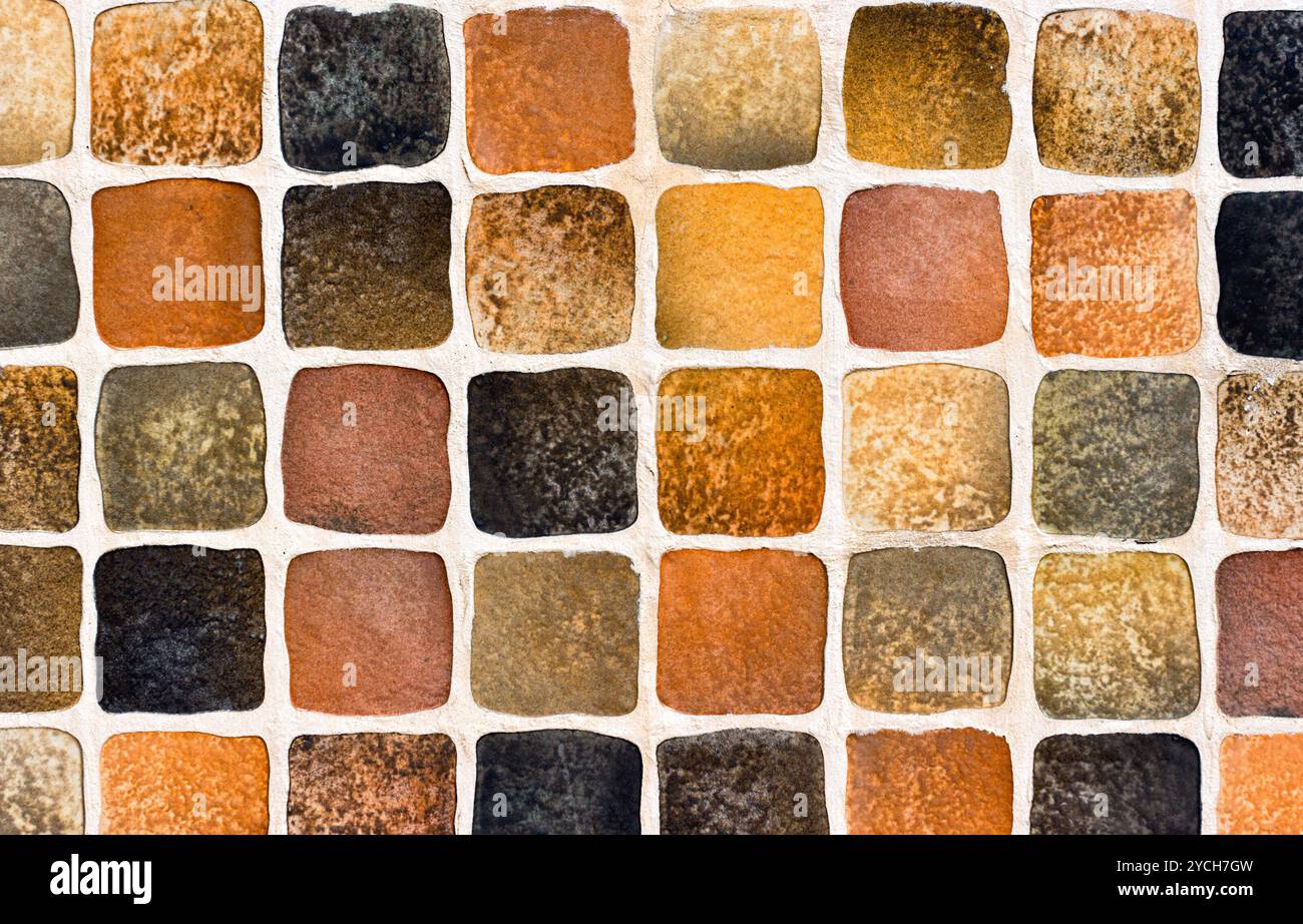 Résumé fond mosaïque Banque D'Images