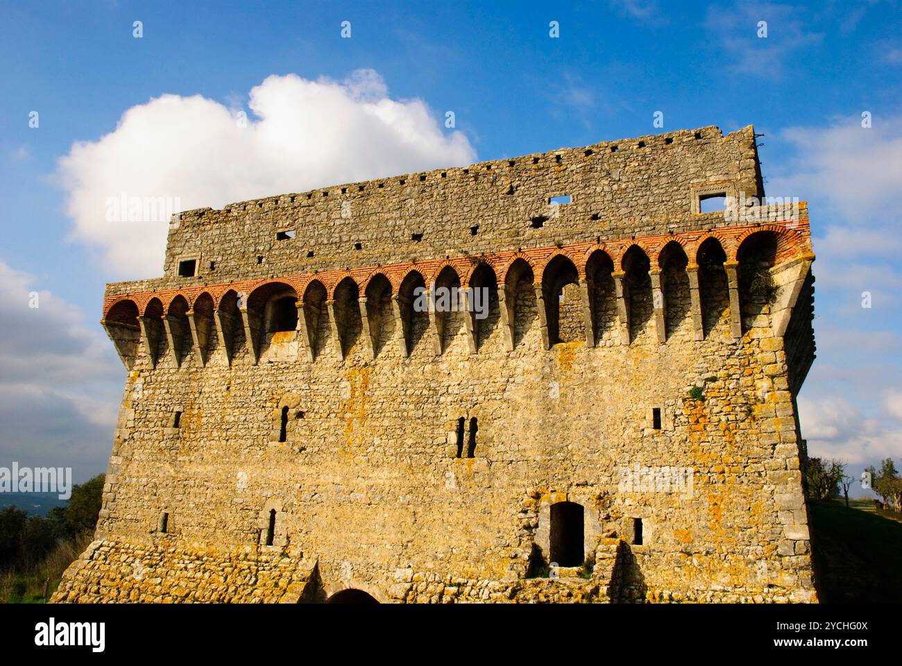 Château de Ourem, Portugal Banque D'Images