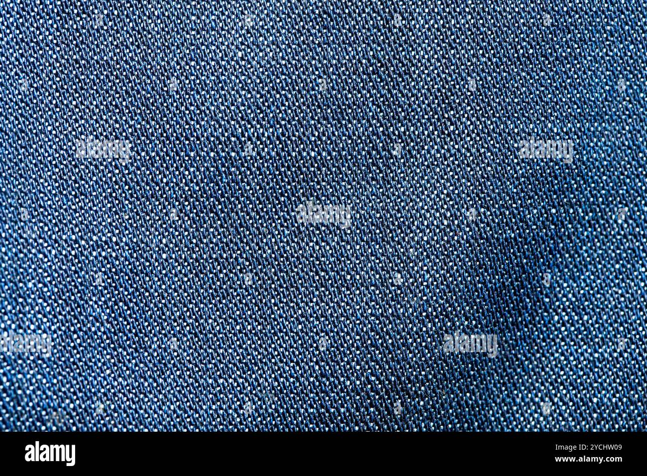Numérisation haute résolution de tissu denim bleu clair. Banque D'Images