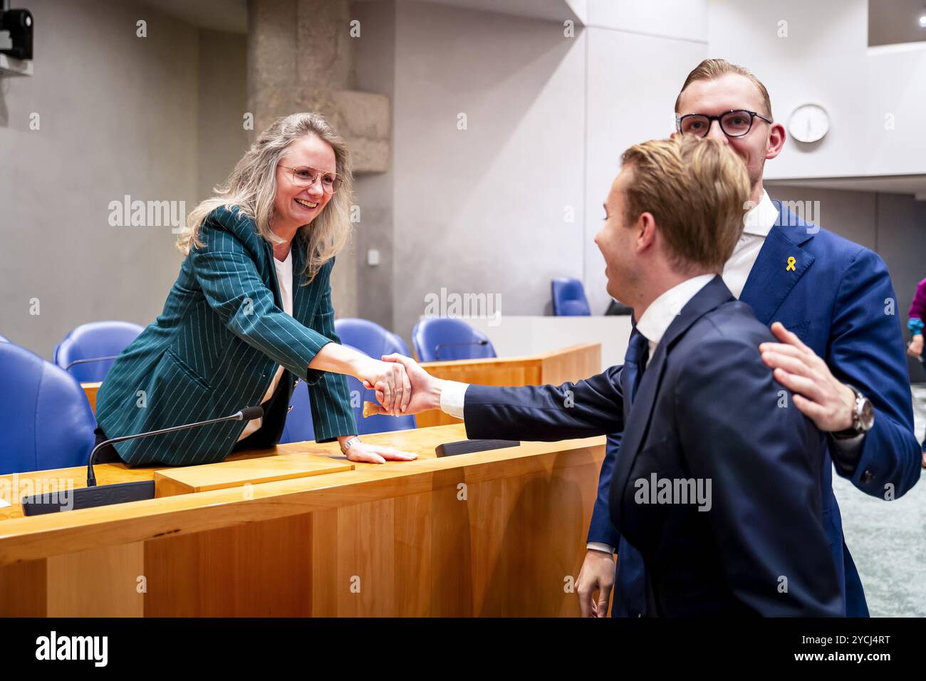 LA HAYE - Fleur Agema, ministre de la santé, du bien-être et des Sports, lors de l'adoption des états budgétaires du ministère de la santé, du bien-être et des Sports. ANP LINA SELG pays-bas Out - belgique Out Banque D'Images