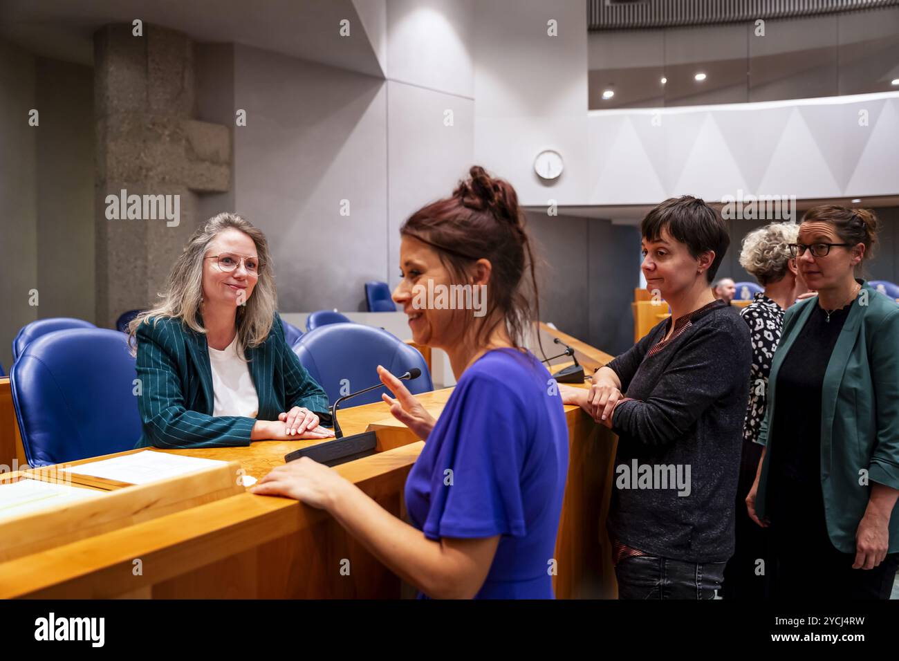 LA HAYE - Fleur Agema, ministre de la santé, du bien-être et des Sports, lors de l'adoption des états budgétaires du ministère de la santé, du bien-être et des Sports. ANP LINA SELG pays-bas Out - belgique Out Banque D'Images