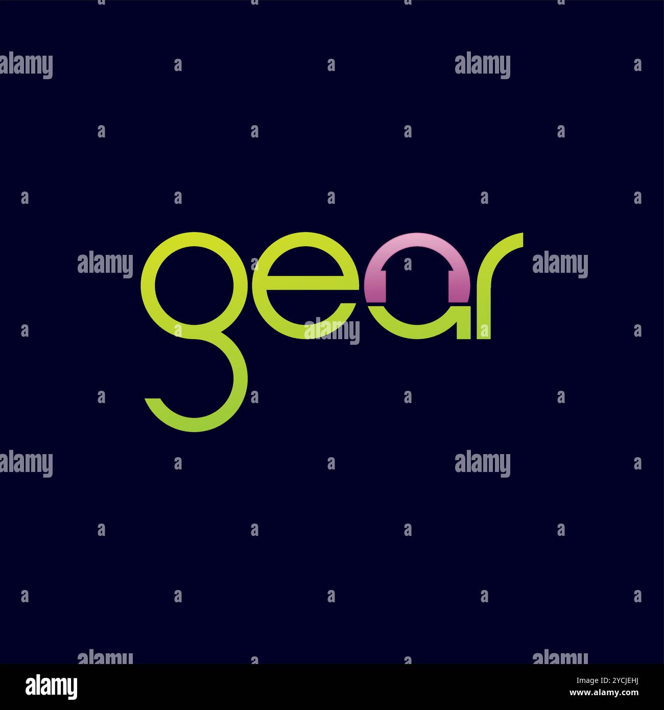 résumé modifiable de concepts de concepts de concepteur de logo d'entreprise Illustration de Vecteur