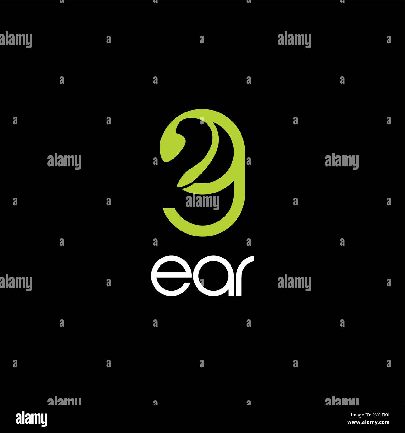 résumé modifiable de concepts de concepts de concepteur de logo d'entreprise Illustration de Vecteur