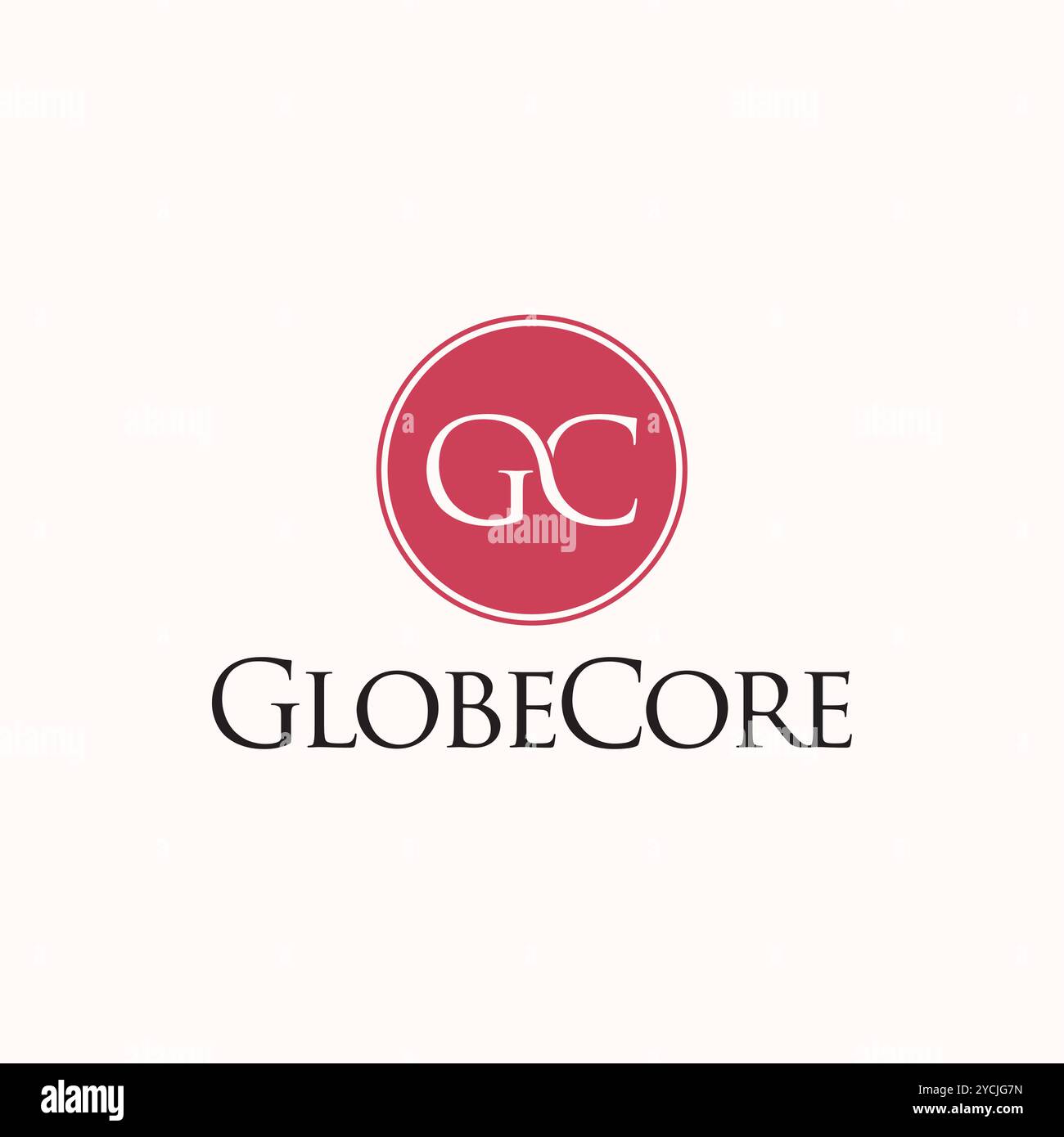 résumé modifiable de concepts de concepts de concepteur de logo d'entreprise Illustration de Vecteur