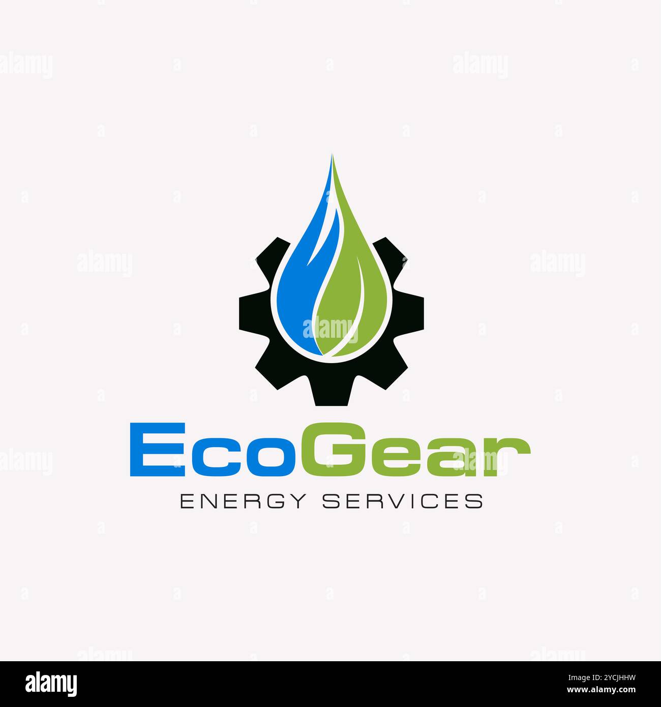 résumé modifiable de concepts de concepts de concepteur de logo d'entreprise Illustration de Vecteur