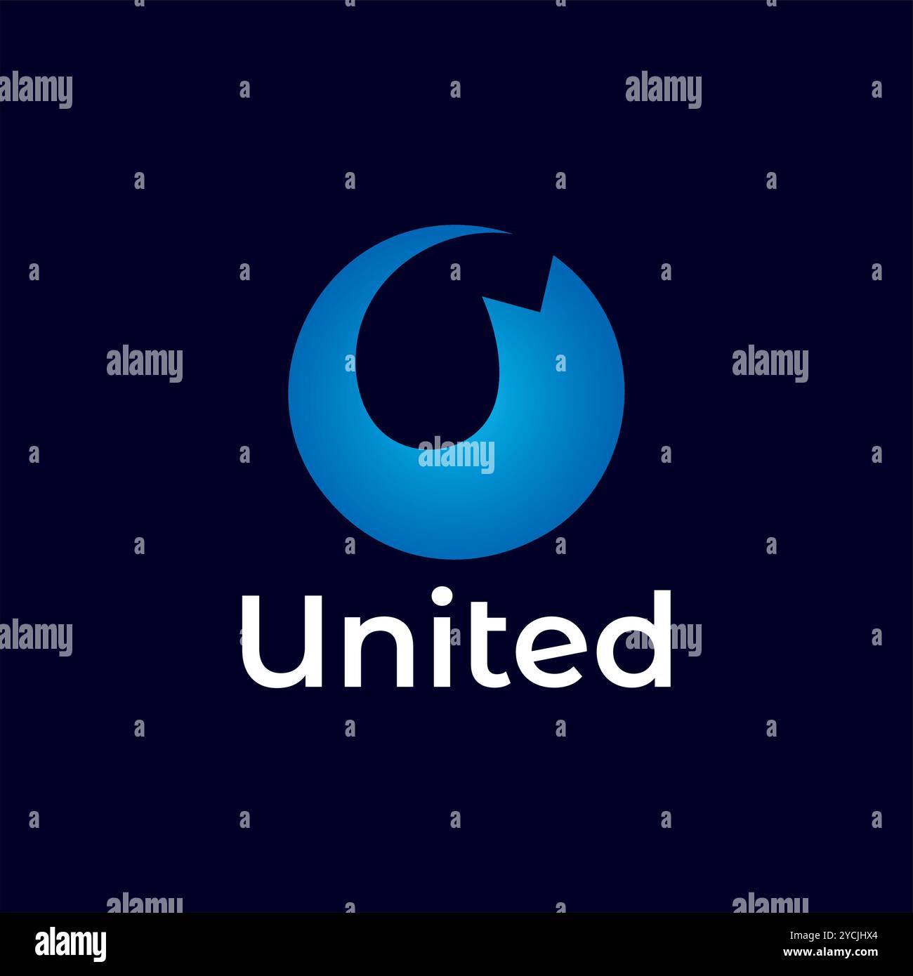 résumé modifiable de concepts de concepts de concepteur de logo d'entreprise Illustration de Vecteur