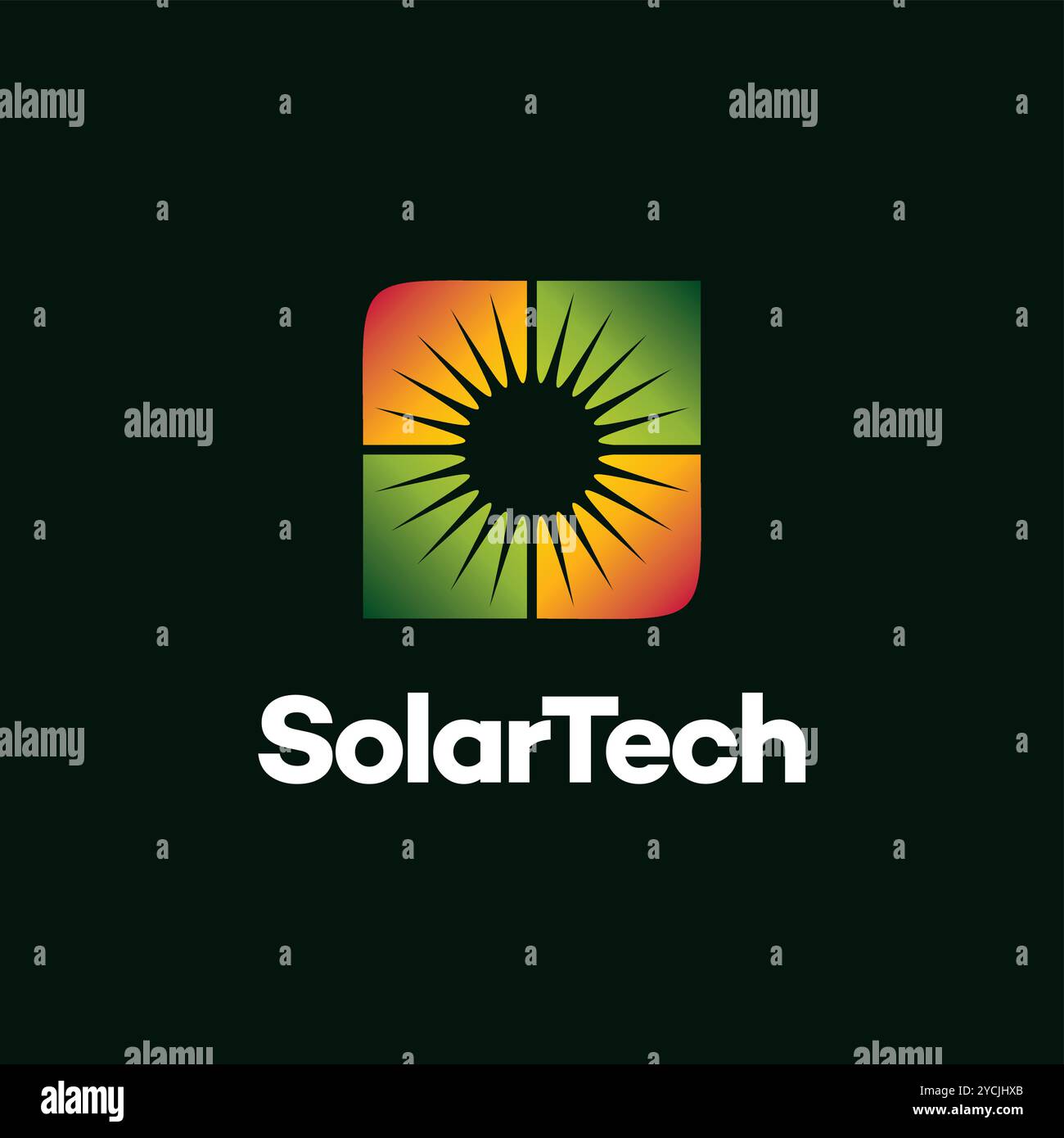 résumé modifiable de concepts de concepts de concepteur de logo d'entreprise Illustration de Vecteur