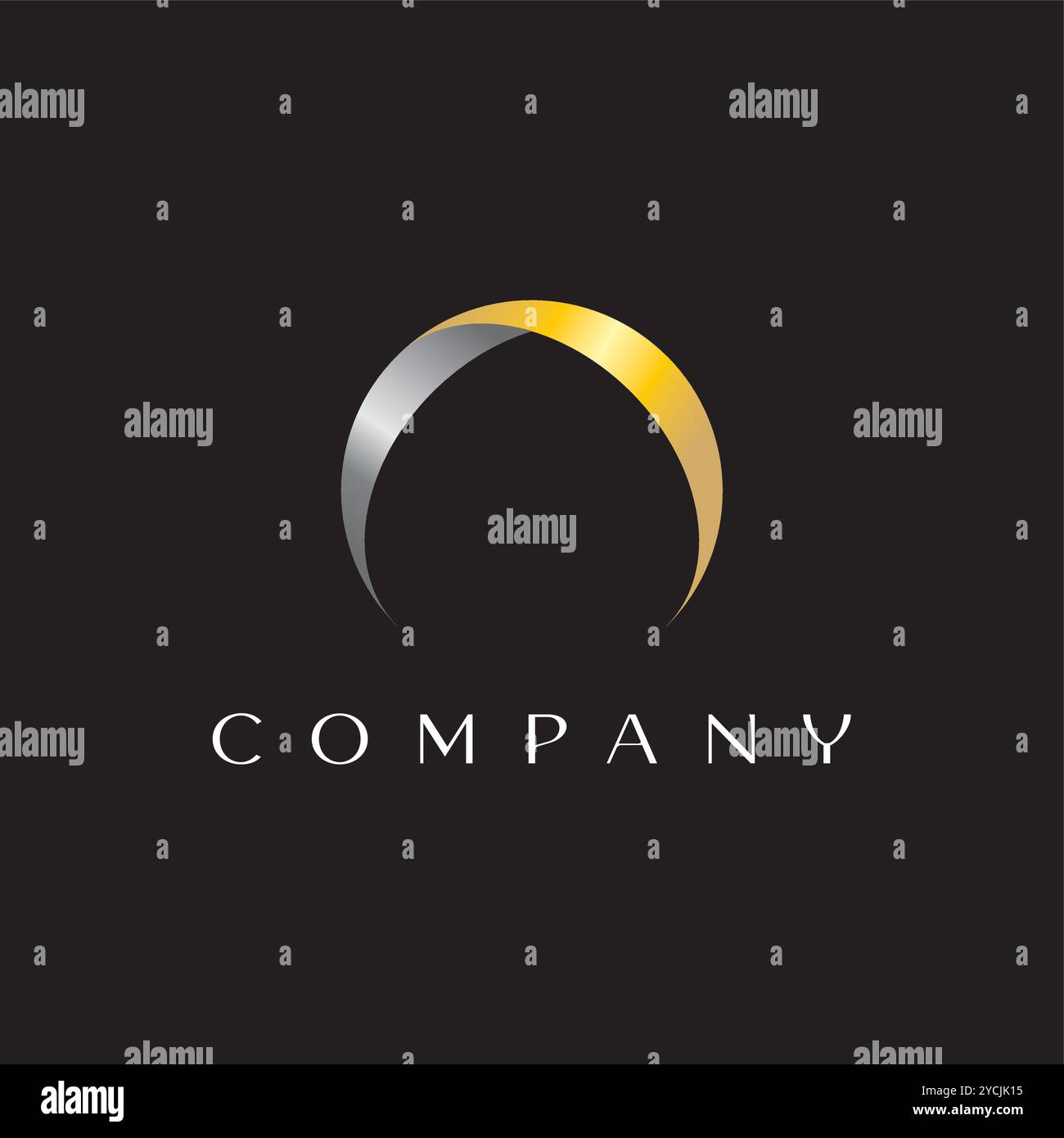 résumé modifiable de concepts de concepts de concepteur de logo d'entreprise Illustration de Vecteur