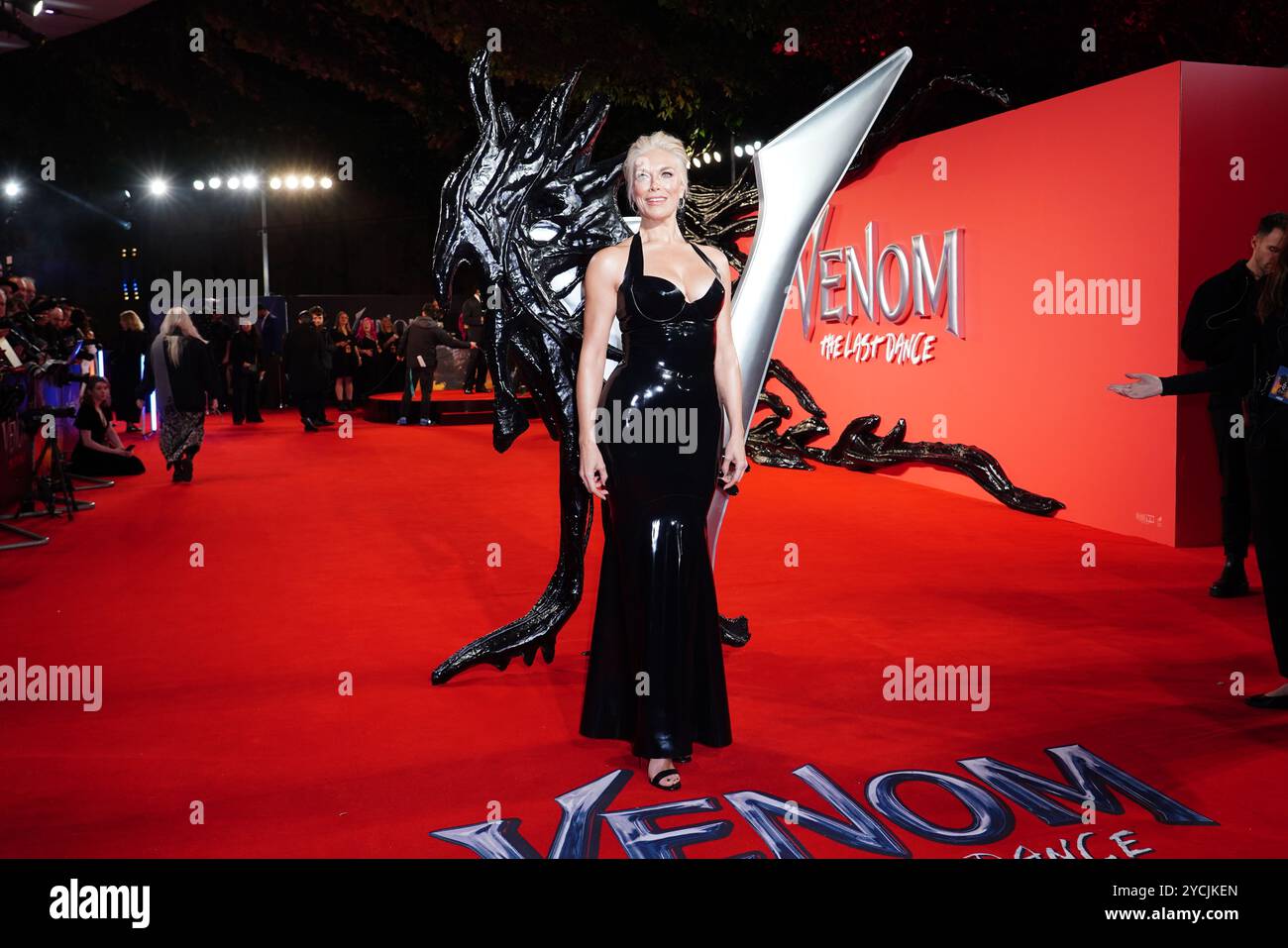 Hannah Waddingham assiste à la première de The Venom : The Last Dance UK au BFI IMAX de Londres. Date de la photo : mercredi 23 octobre 2024. Banque D'Images