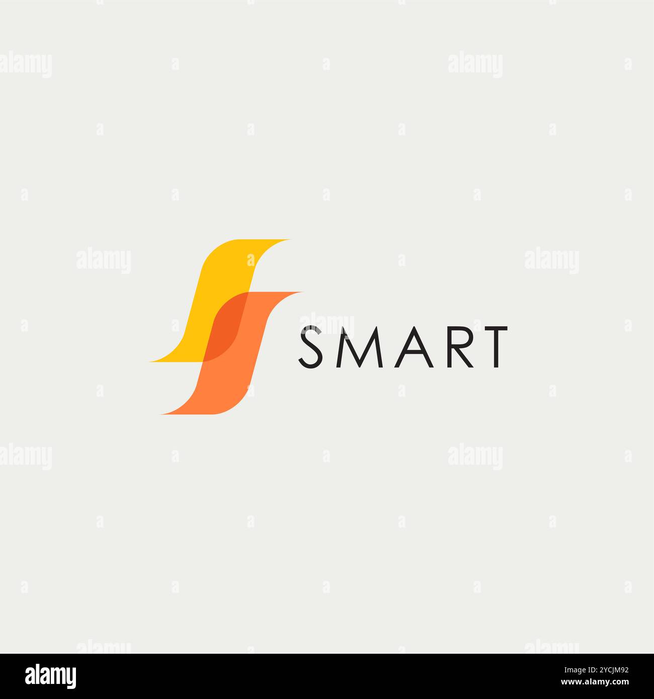 résumé modifiable de concepts de concepts de concepteur de logo d'entreprise Illustration de Vecteur