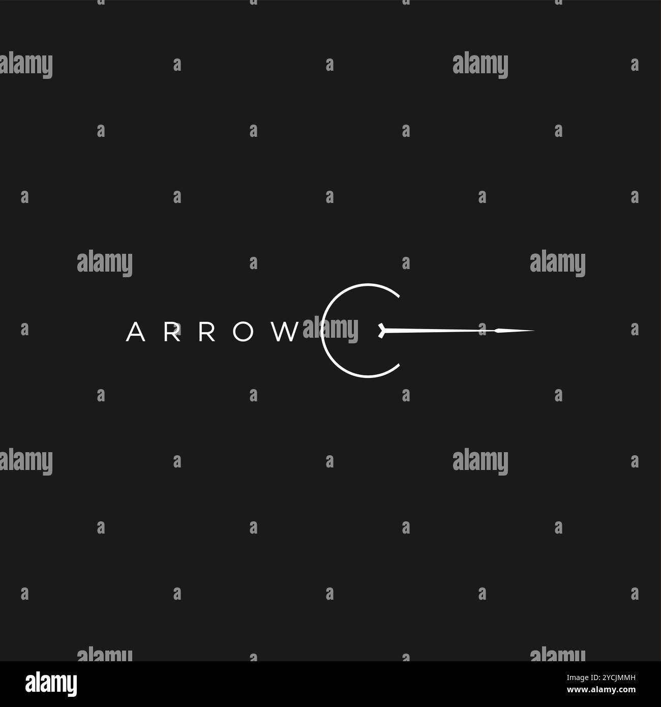 résumé modifiable de concepts de concepts de concepteur de logo d'entreprise Illustration de Vecteur