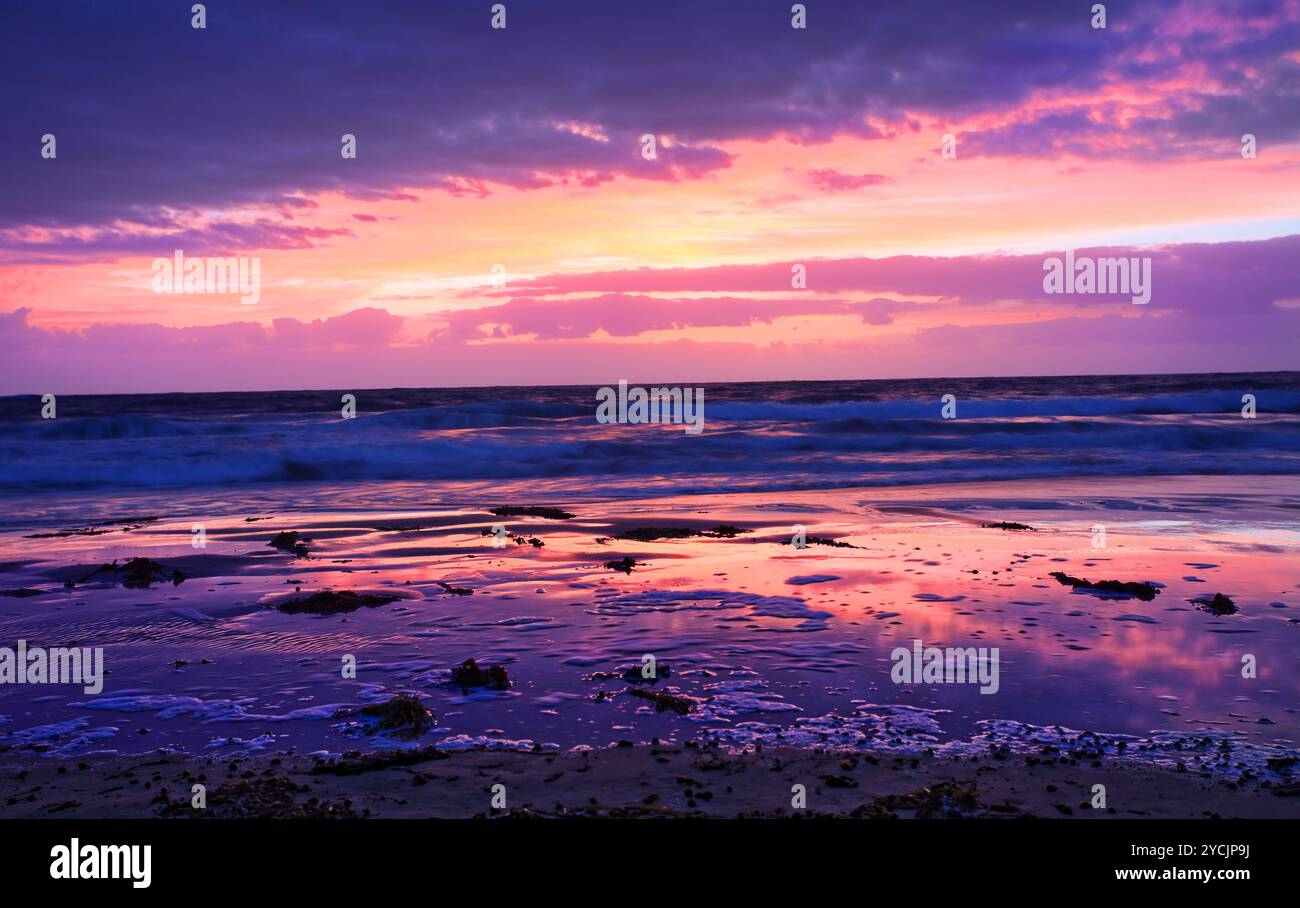 Sunrise Beach Banque D'Images