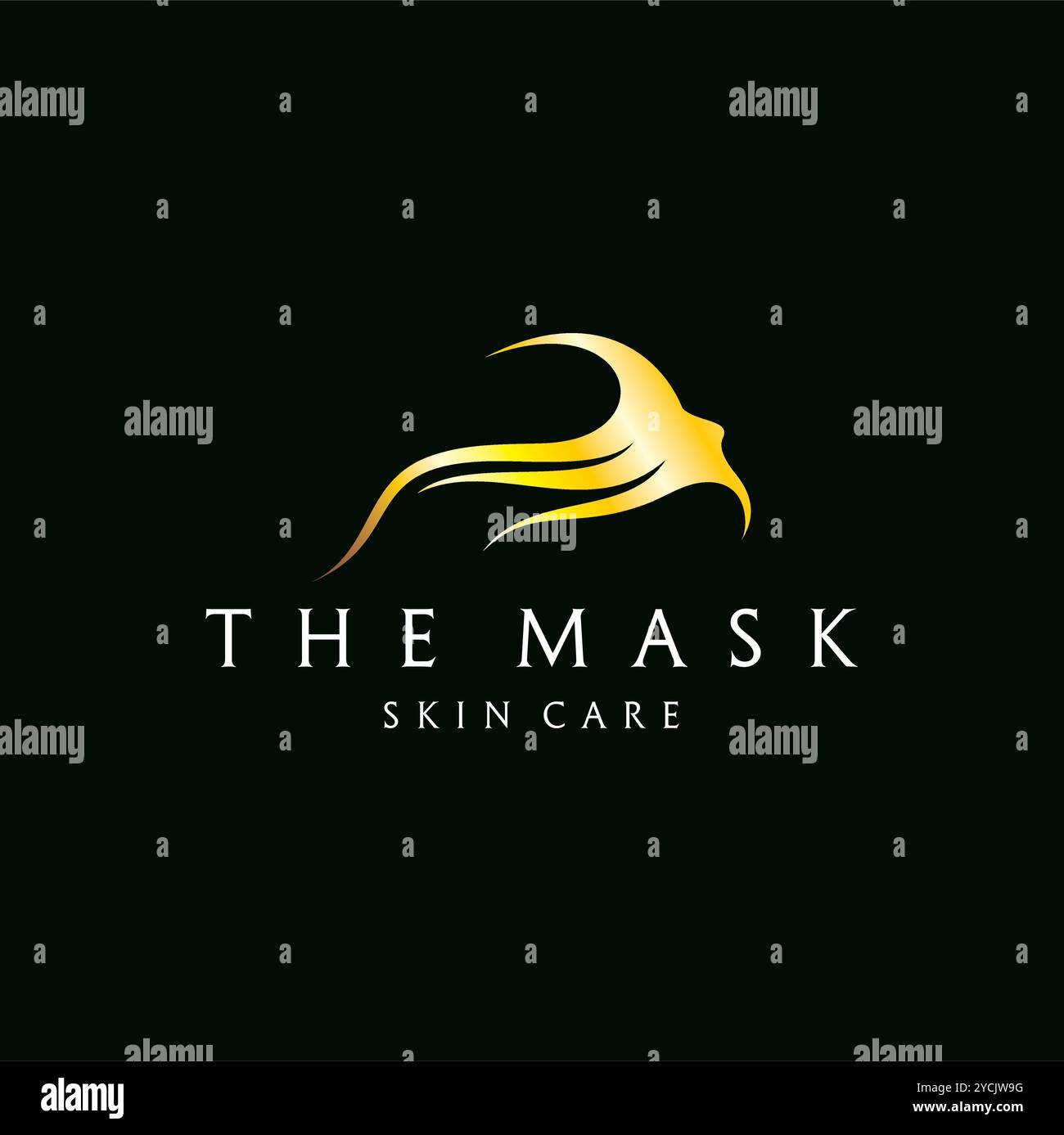 résumé modifiable de concepts de concepts de concepteur de logo d'entreprise Illustration de Vecteur