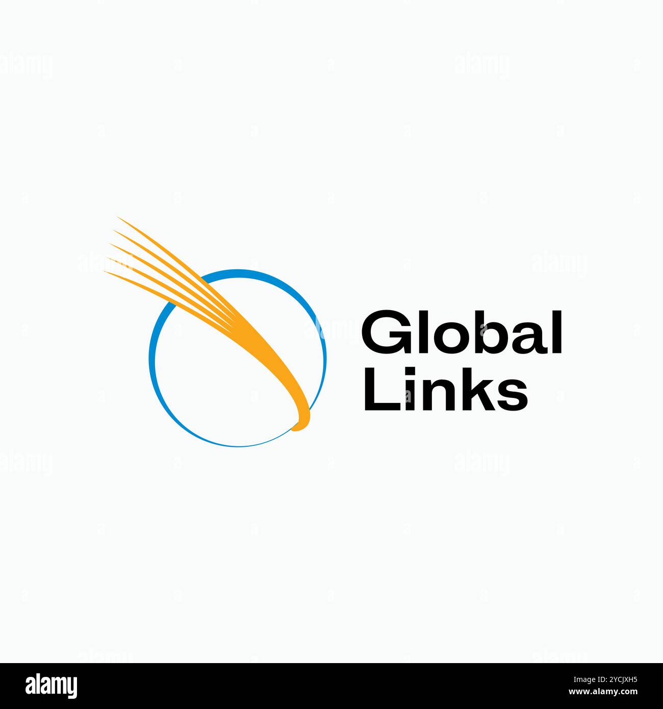 résumé modifiable de concepts de concepts de concepteur de logo d'entreprise Illustration de Vecteur