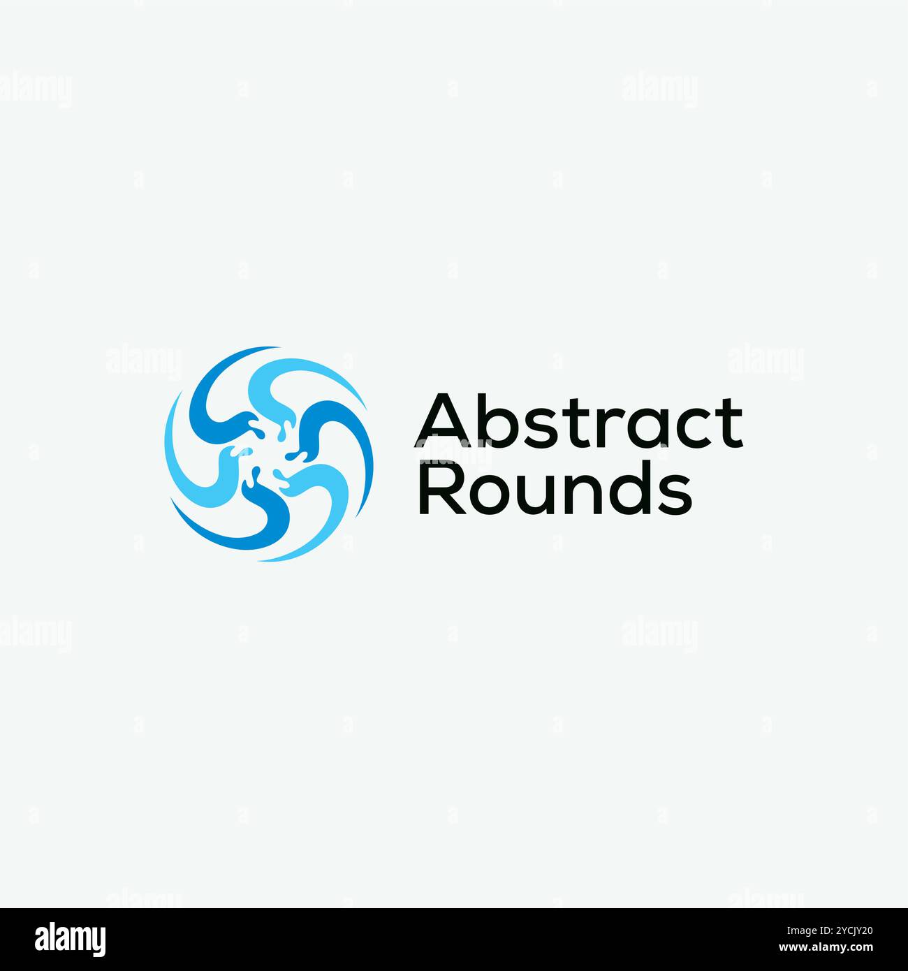 résumé modifiable de concepts de concepts de concepteur de logo d'entreprise Illustration de Vecteur