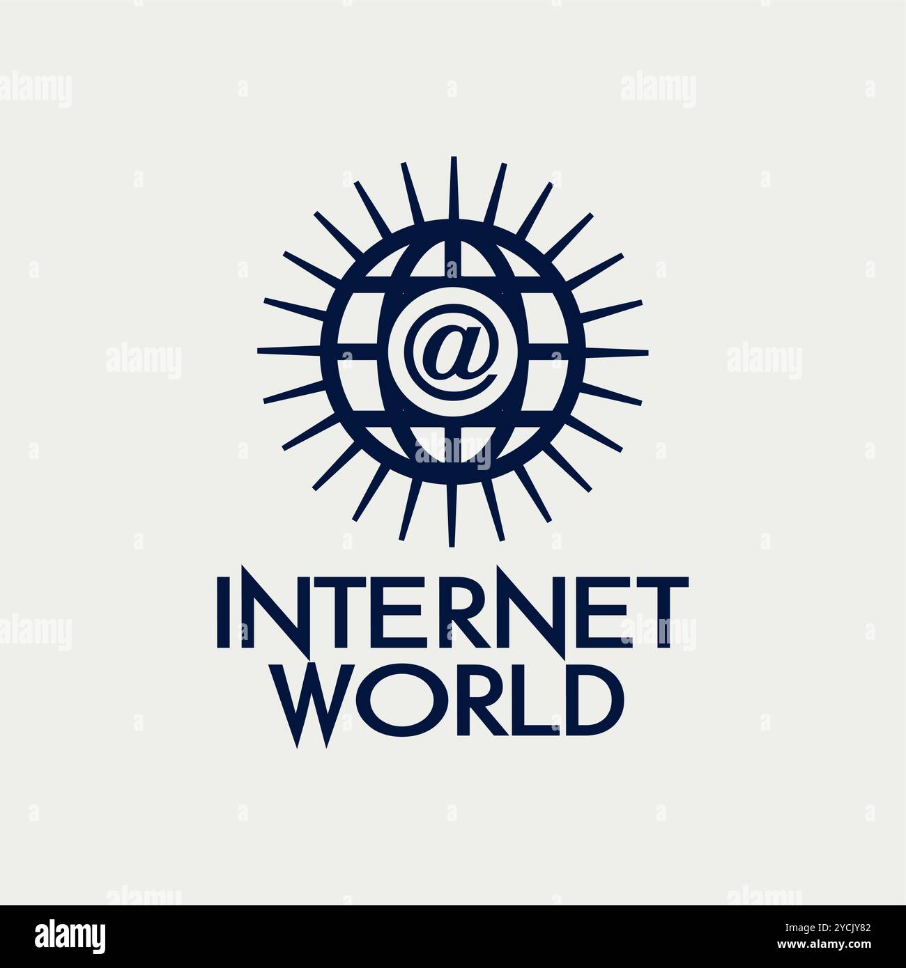 résumé modifiable de concepts de concepts de concepteur de logo d'entreprise Illustration de Vecteur