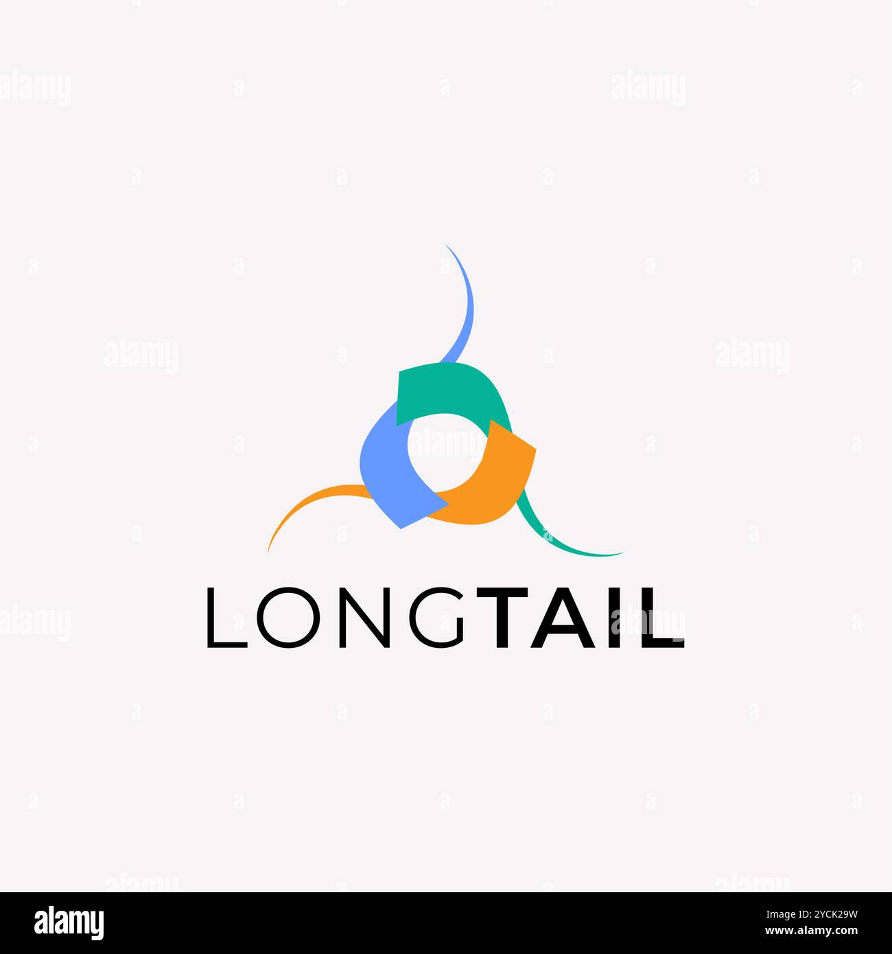 résumé modifiable de concepts de concepts de concepteur de logo d'entreprise Illustration de Vecteur