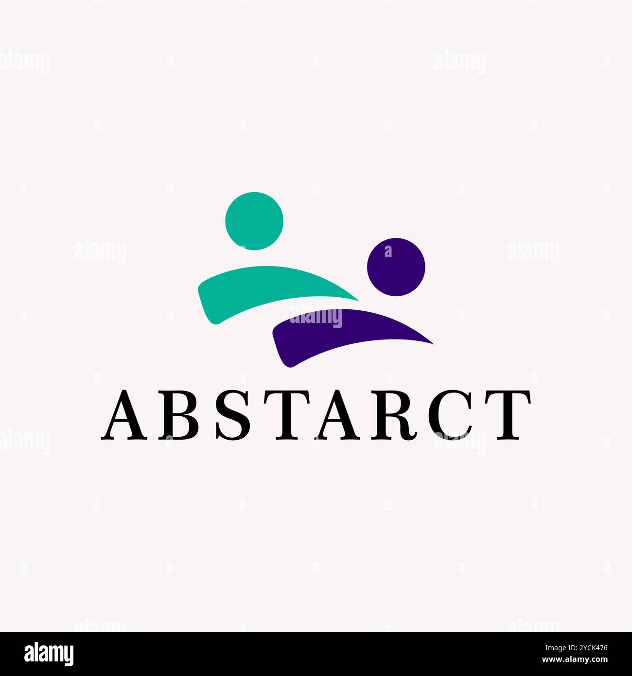 résumé modifiable de concepts de concepts de concepteur de logo d'entreprise Illustration de Vecteur