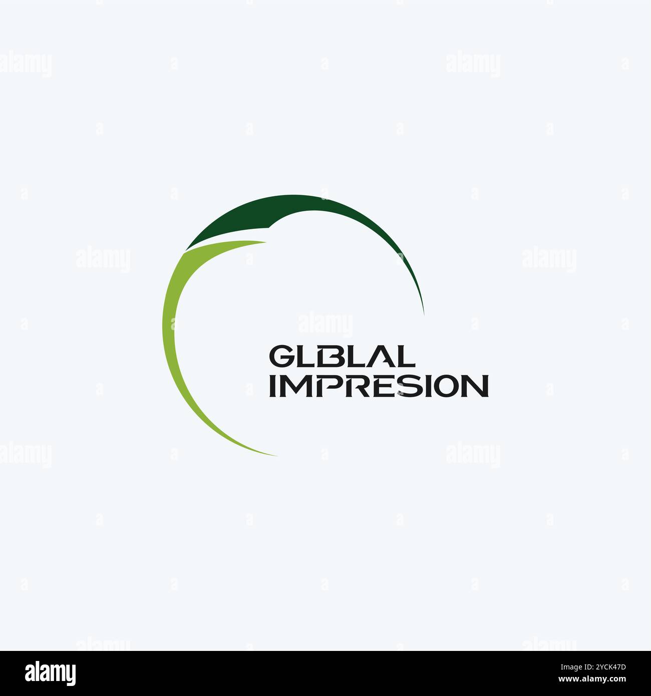 résumé modifiable de concepts de concepts de concepteur de logo d'entreprise Illustration de Vecteur