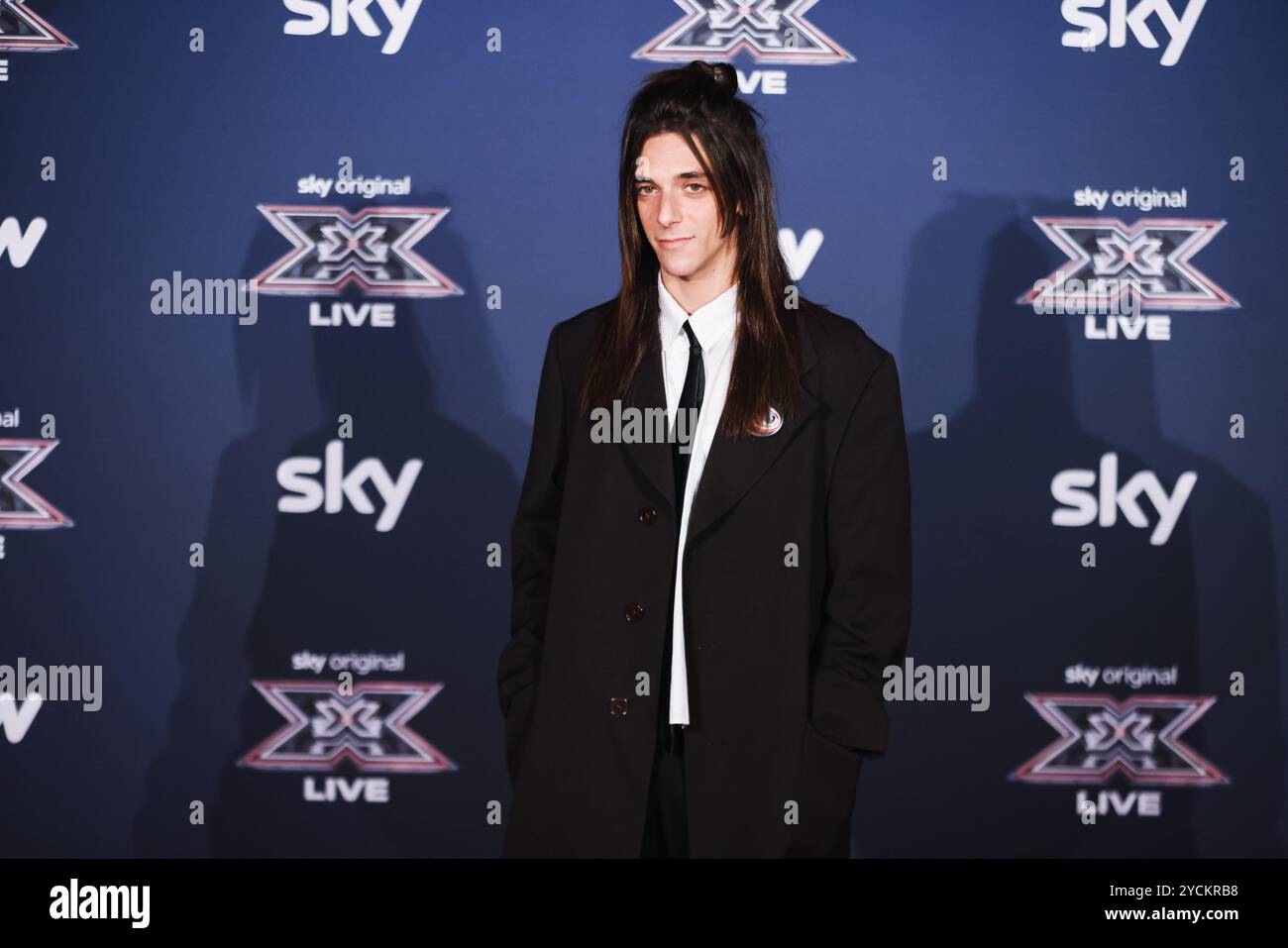 Milan, Italie. 22 octobre 2024. Danielle assiste à la conférence de presse de X Factor au Teatro Repower de Milan, Italie, le 22 octobre 2024 (photo Alessandro Bremec/NurPhoto). Crédit : NurPhoto SRL/Alamy Live News Banque D'Images