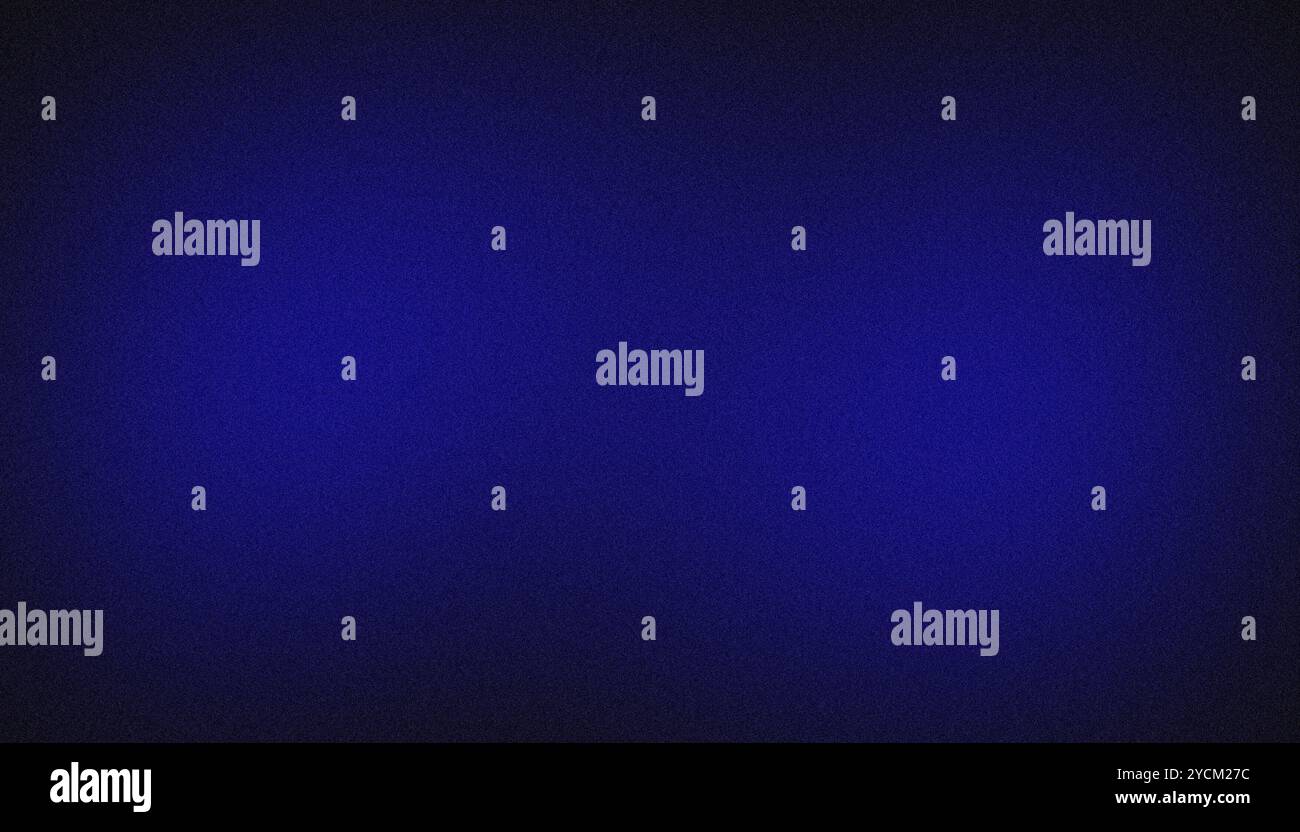 Fond dégradé bleu noir avec bruit. Banque D'Images