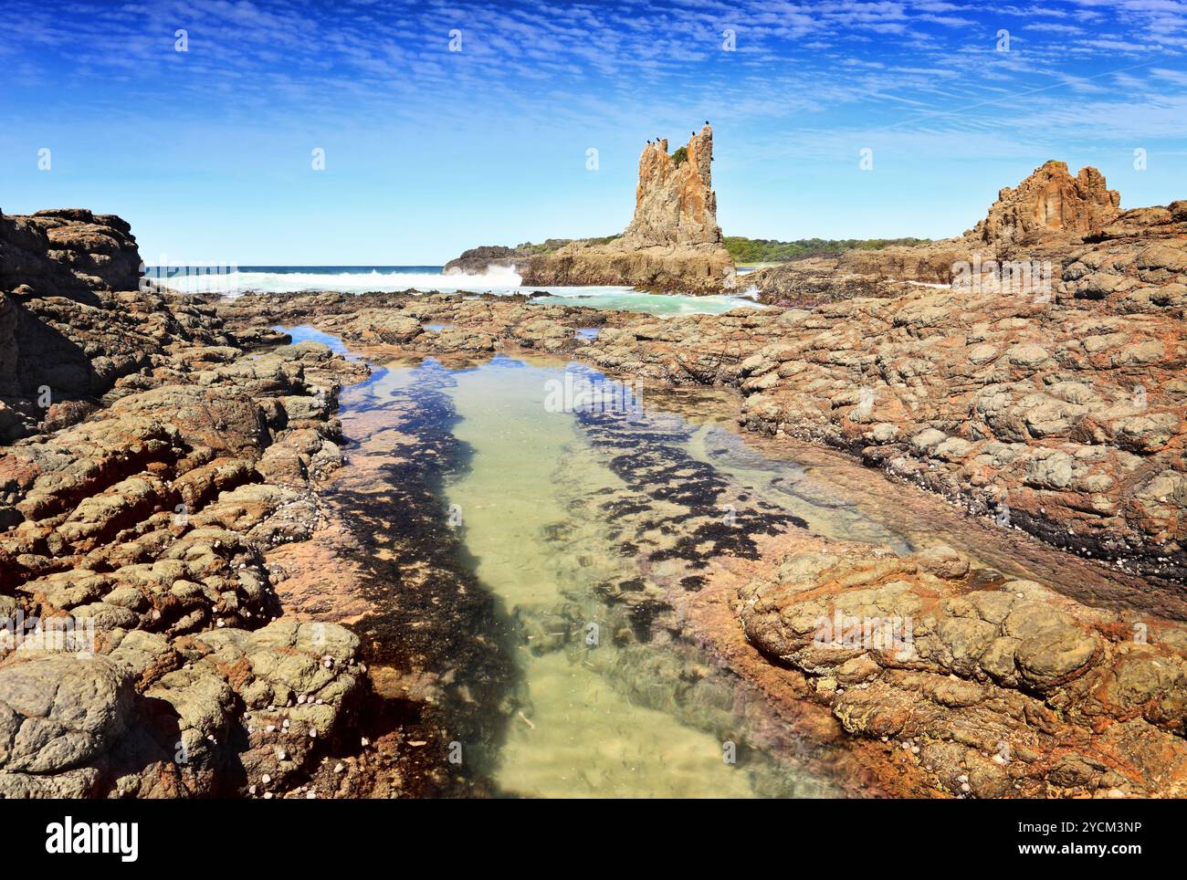 Cathedral Rock Kiama Banque D'Images