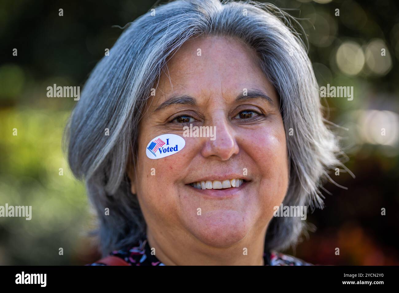 Pompano Beach, Floride, États-Unis. 7 octobre 2024. En Floride, tout électeur inscrit peut demander à obtenir un bulletin de vote par la poste. Banque D'Images