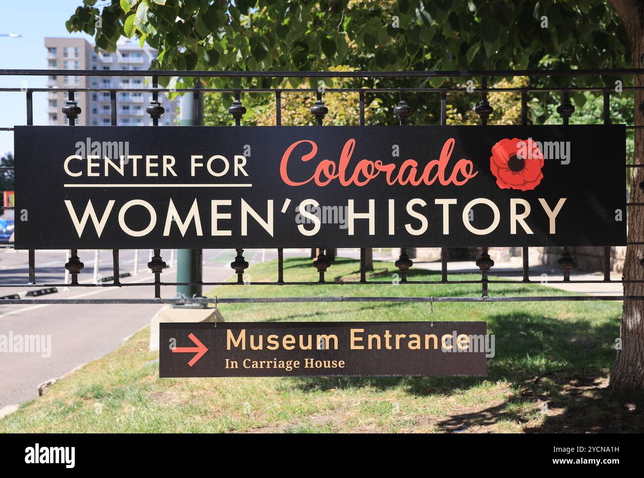 Center for Colorado Women's History, à Denver, États-Unis. Banque D'Images