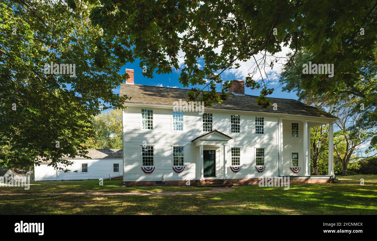 Oliver Ellsworth Homestead   Windsor, Connecticut, USA Banque D'Images