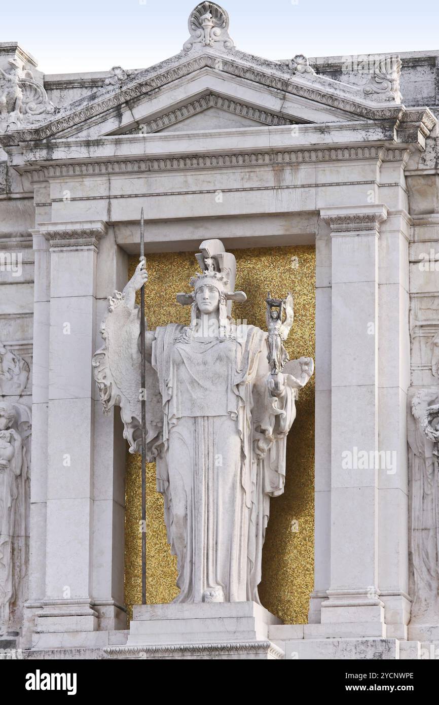 Femme guerrière Banque D'Images