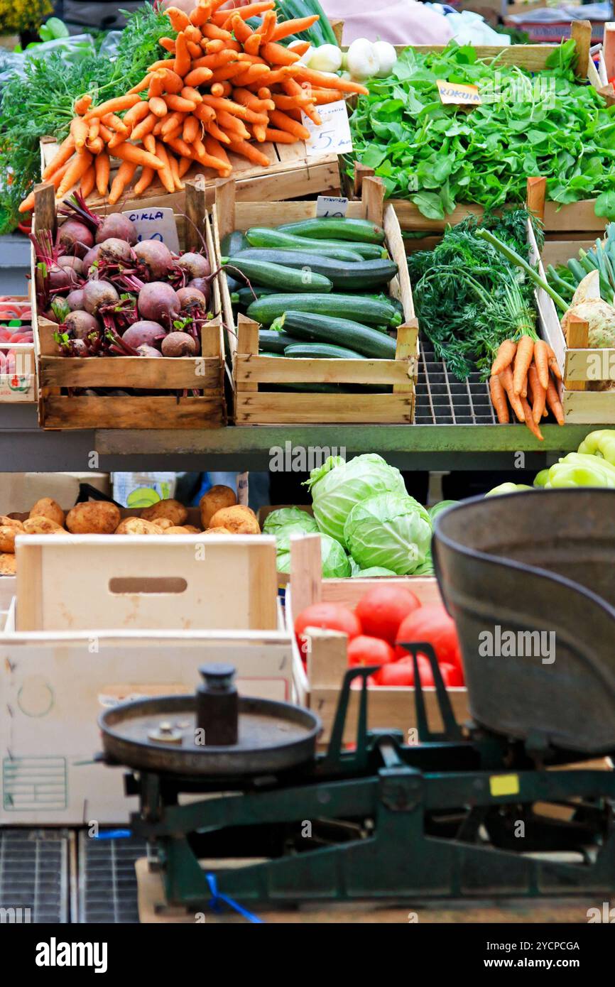 Légumes locaux Banque D'Images