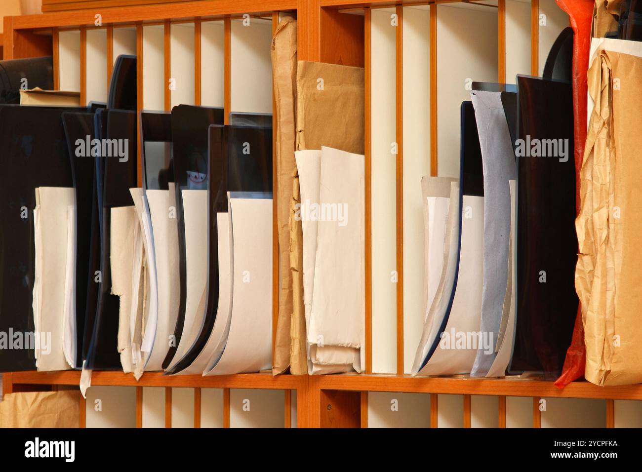 Archives médicales Banque D'Images