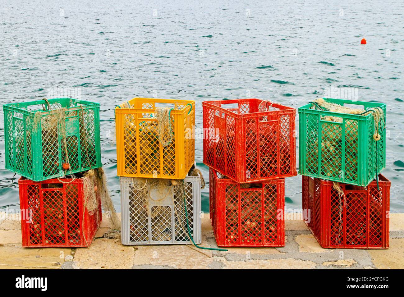 Filet de pêche Banque D'Images