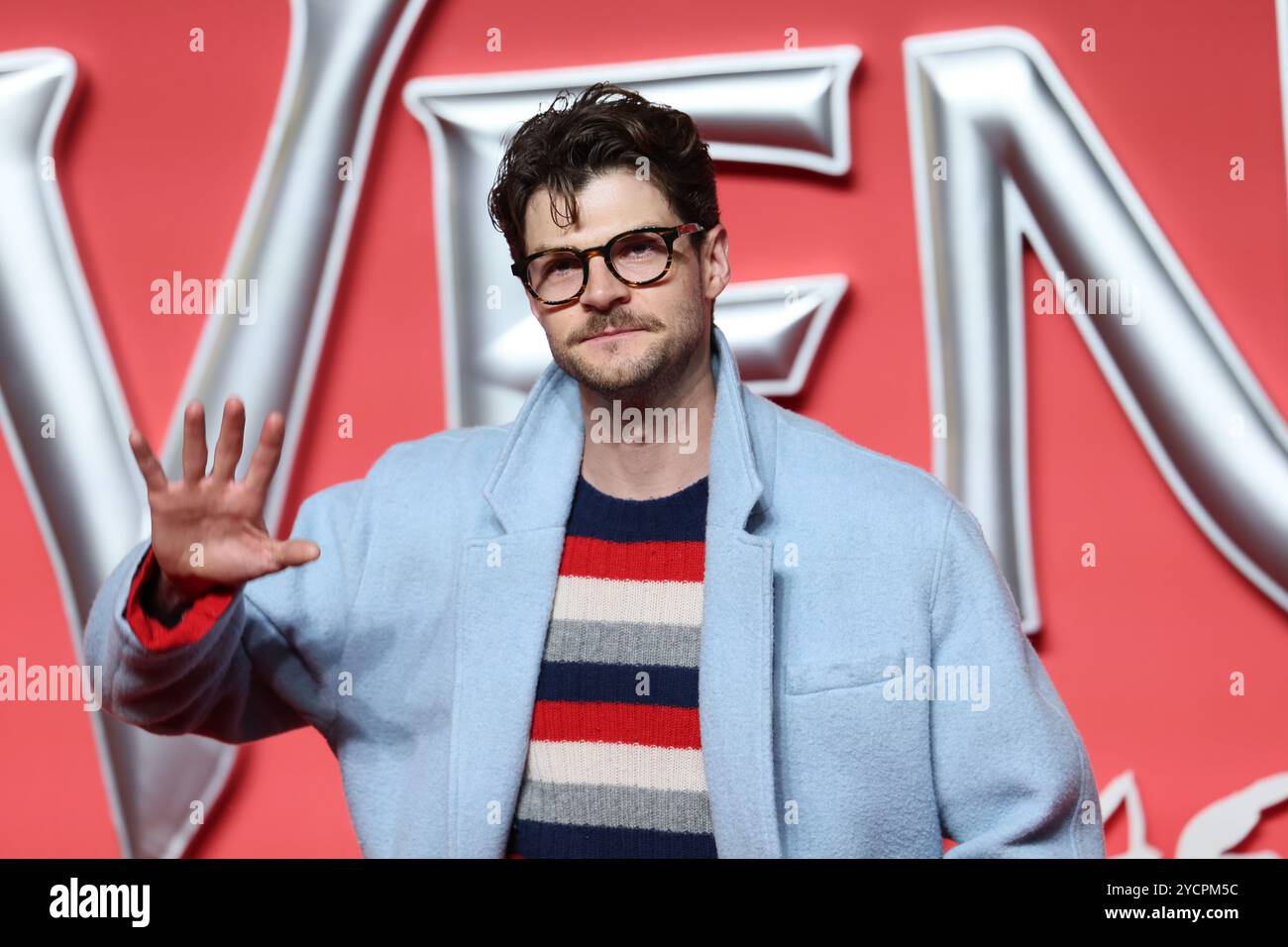 Londres, Royaume-Uni. 23 octobre 2024. Jim Chapman assiste à la première de The Venom : The Last Dance UK au BFI IMAX de Londres. Crédit : Isabel Infantes/Alamy Live News Banque D'Images