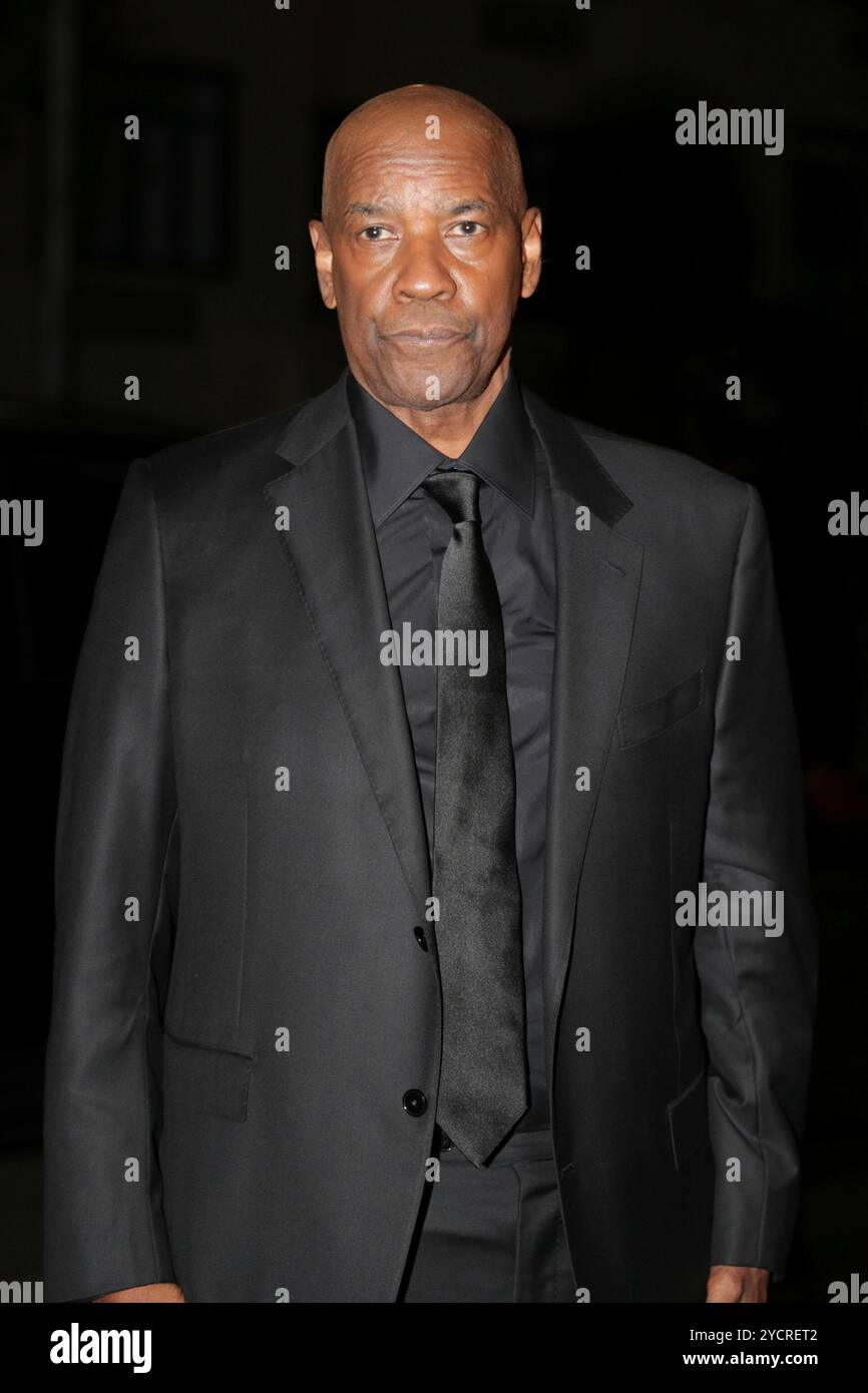 New York. 23 octobre 2024. NEW YORK, NEW YORK - 23 OCTOBRE : Denzel Washington participe au 16e film annuel du Museum of Modern Art le 23 octobre 2024, à New York. (Photo de Giada Papini Rampelotto/EuropaNewswire) crédit : dpa/Alamy Live News Banque D'Images