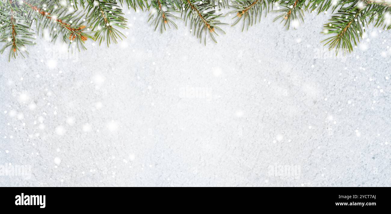 Fond de noël ou de nouvel an scintillant enneigé Banque D'Images Fond de noël ou de nouvel an scintillant enneigé Banque D'Images