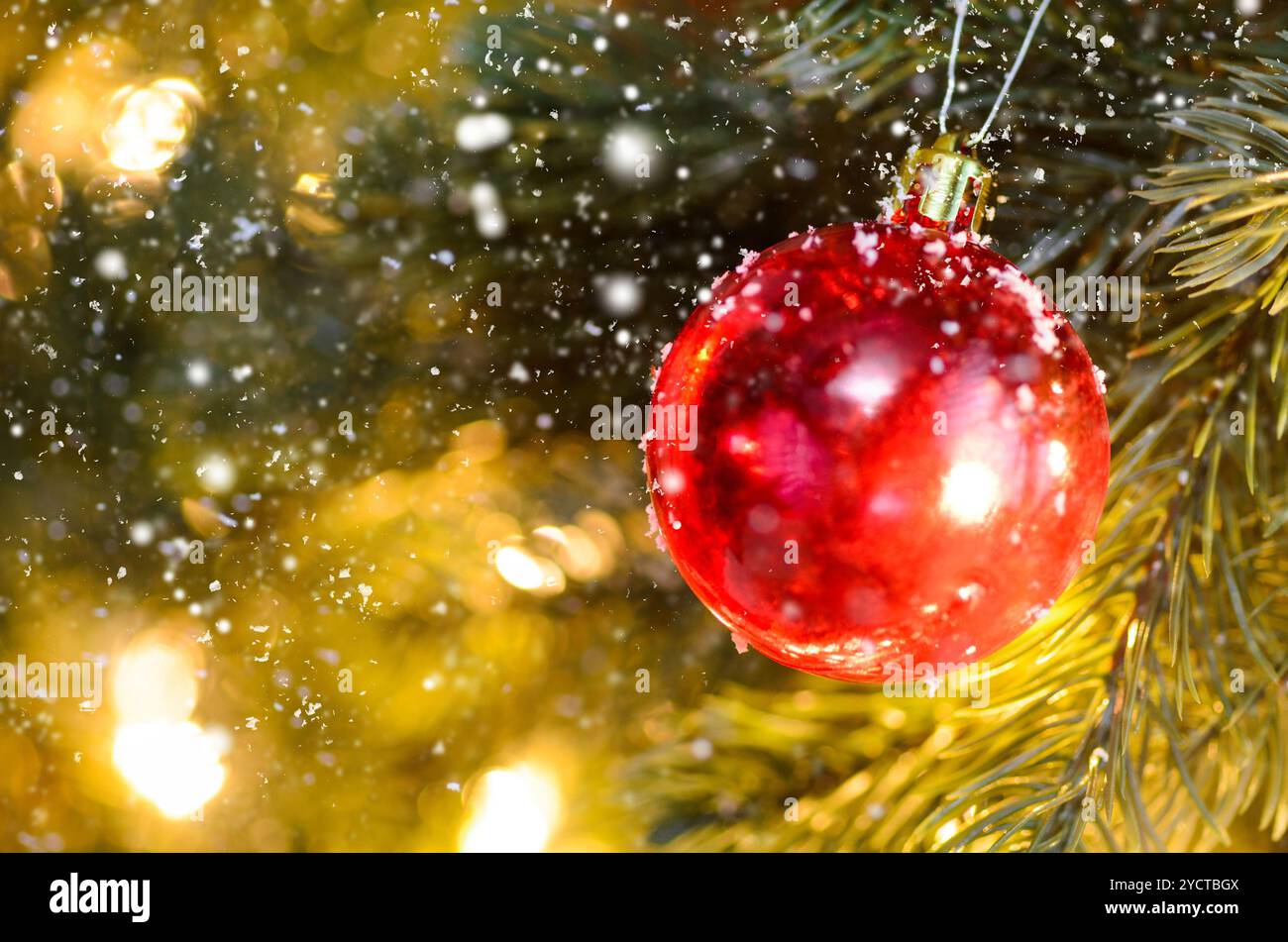 Décoré Noël ou Nouvel An sapin Banque D'Images Décoré Noël ou Nouvel An sapin Banque D'Images