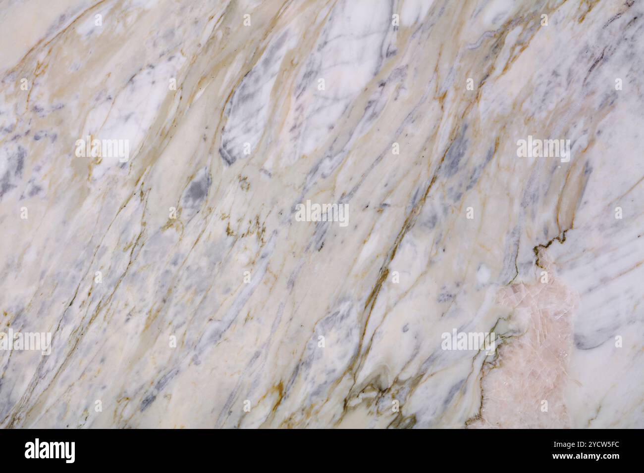 Texture de marbre blanc et vert avec veines spectaculaires, excellent pour les comptoirs et les planchers. Banque D'Images
