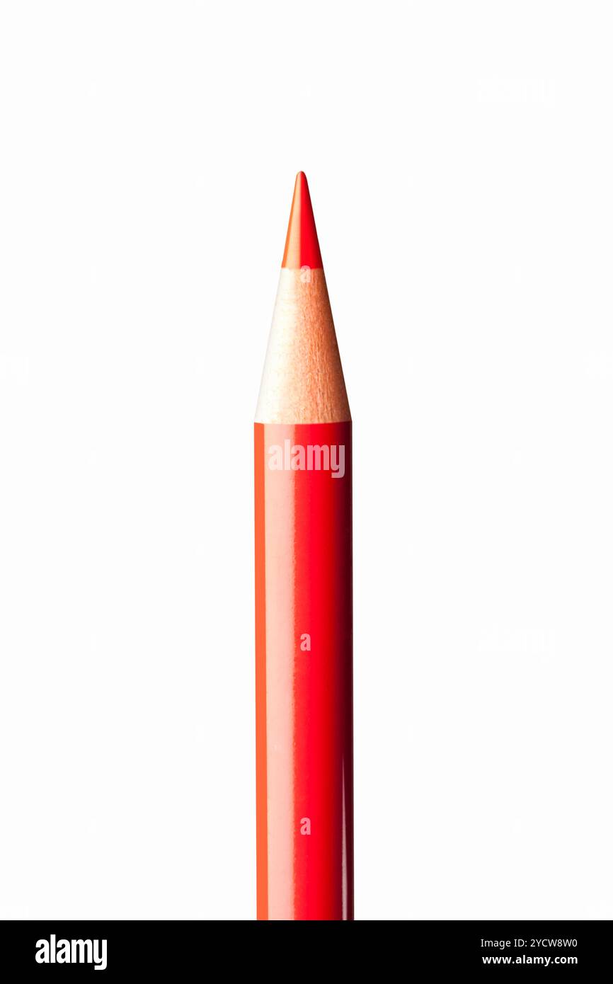 Crayon rouge Banque D'Images