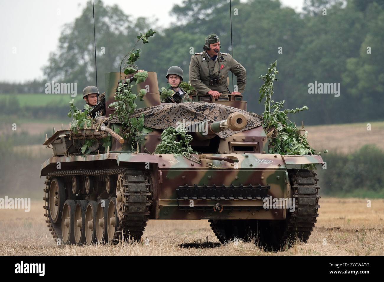 Le Sturmgeschütz III était un canon d'assaut produit par l'Allemagne pendant la seconde Guerre mondiale Banque D'Images